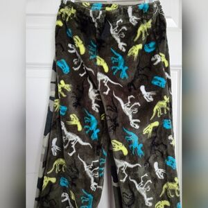 New Dinosaur Print Kids Pajamas Size 8